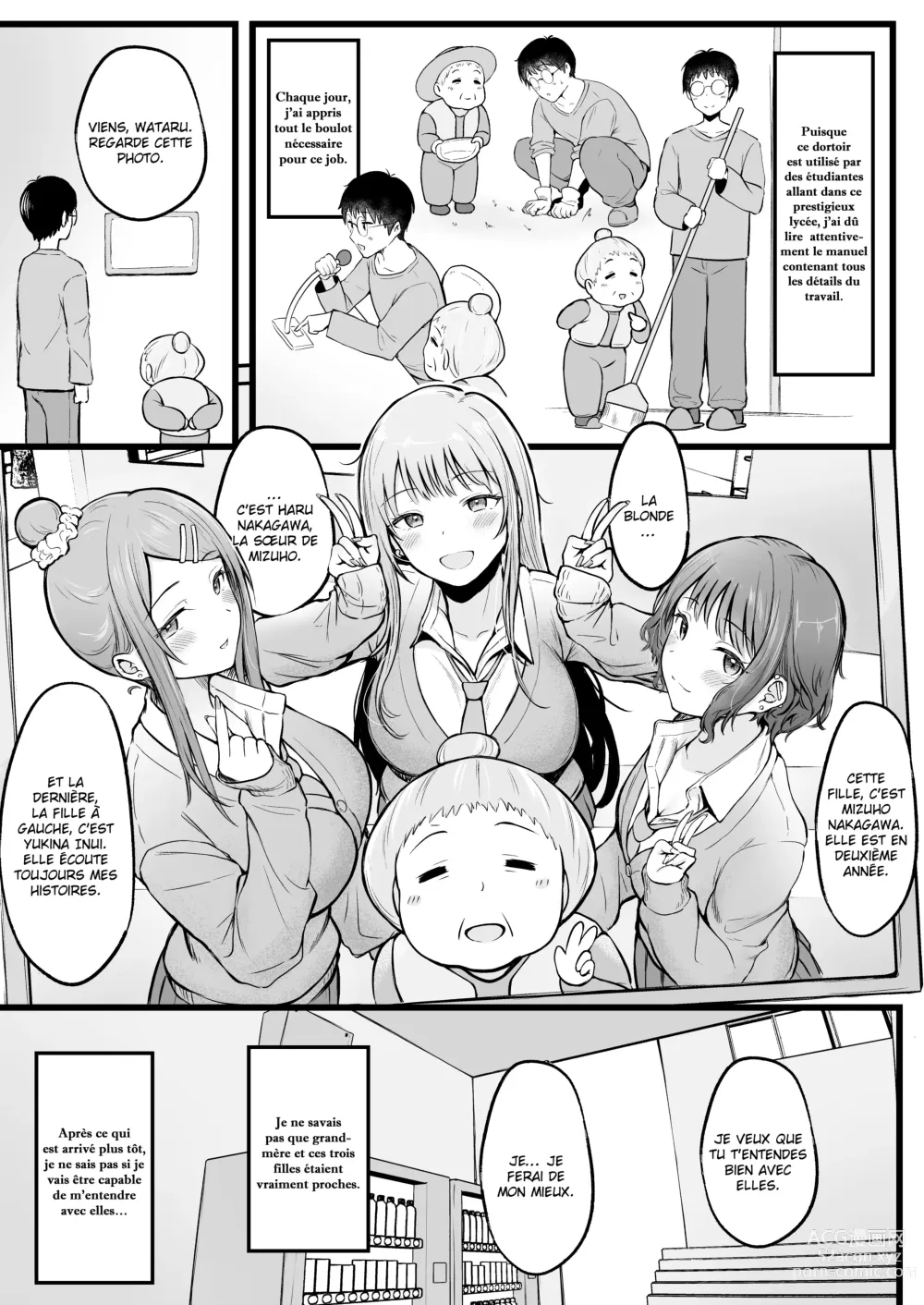 Page 7 of doujinshi Joshiryou Kanrinin no Boku wa Gal Ryousei ni Furimawasarete masu