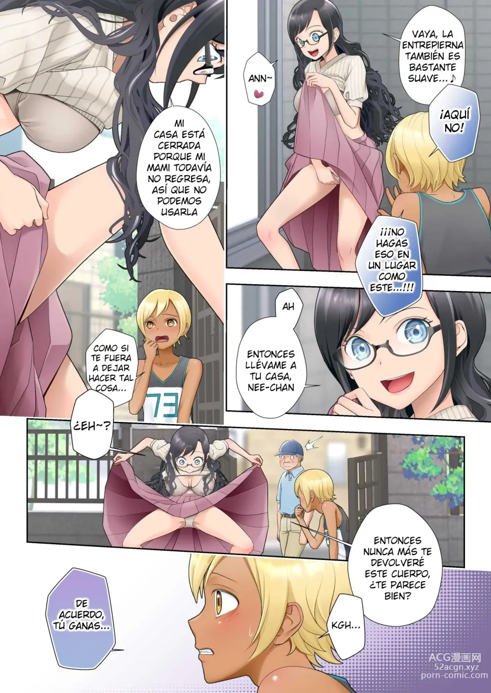 Page 7 of doujinshi Watashi swap Ore ~Kinjo no Sukebena Itazura-kko to Karada o Irekaerareta Watashi~