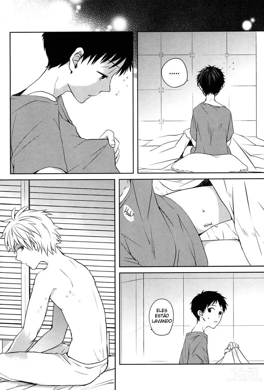 Page 43 of doujinshi NEON GENESIS EVANGELION KAWORU NAGISA E SHINJI IKARI