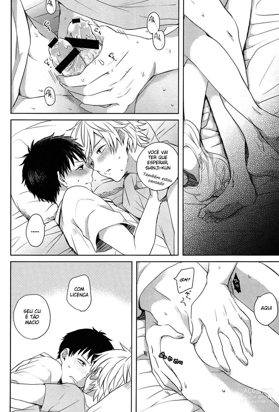 Page 9 of doujinshi NEON GENESIS EVANGELION KAWORU NAGISA E SHINJI IKARI