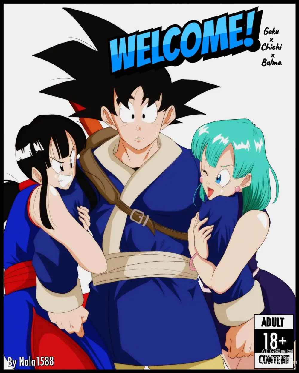 Page 1 of doujinshi Bulma à sexóloga welcome goku chichi bulma