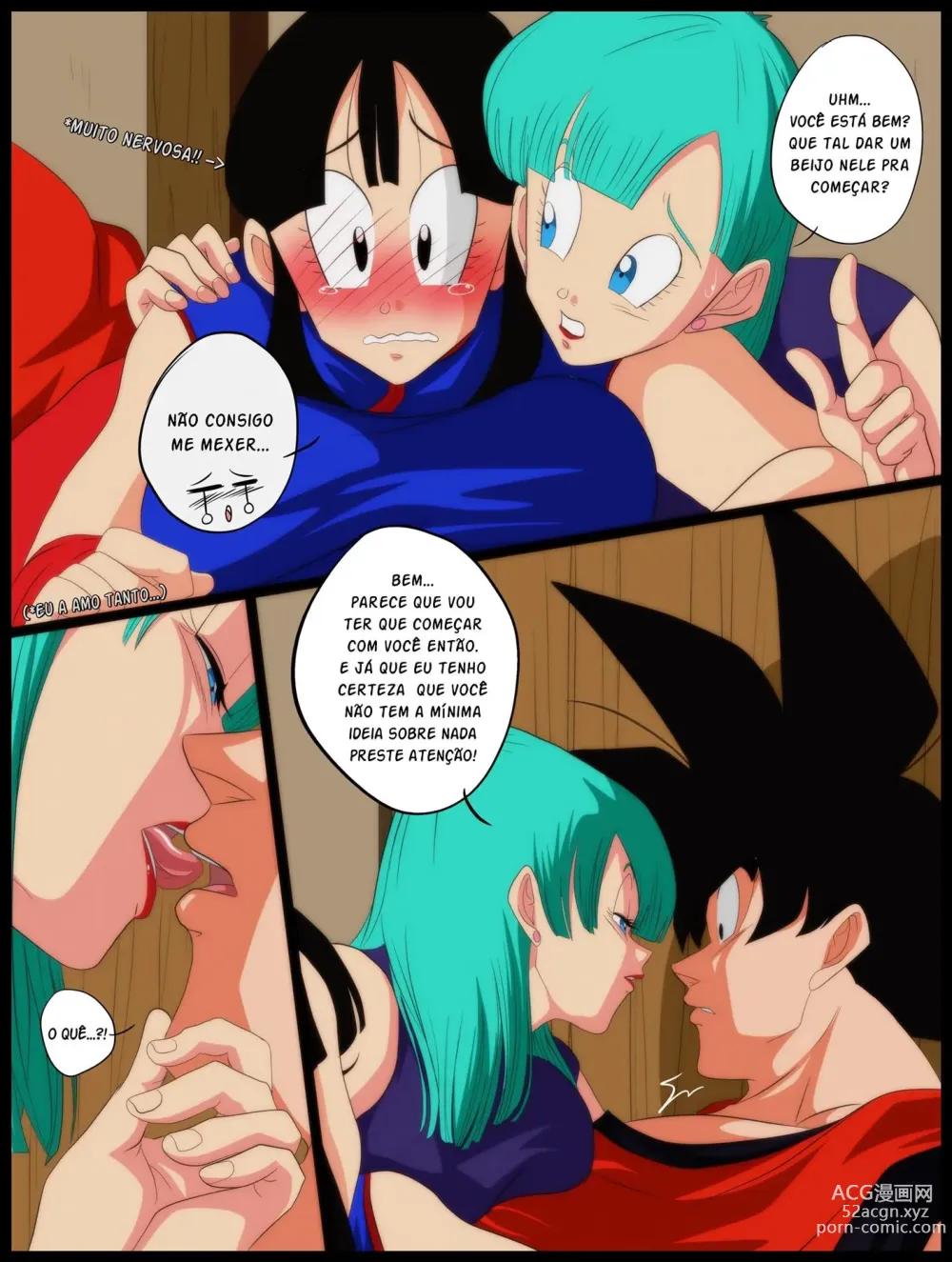 Page 6 of doujinshi Bulma à sexóloga welcome goku chichi bulma