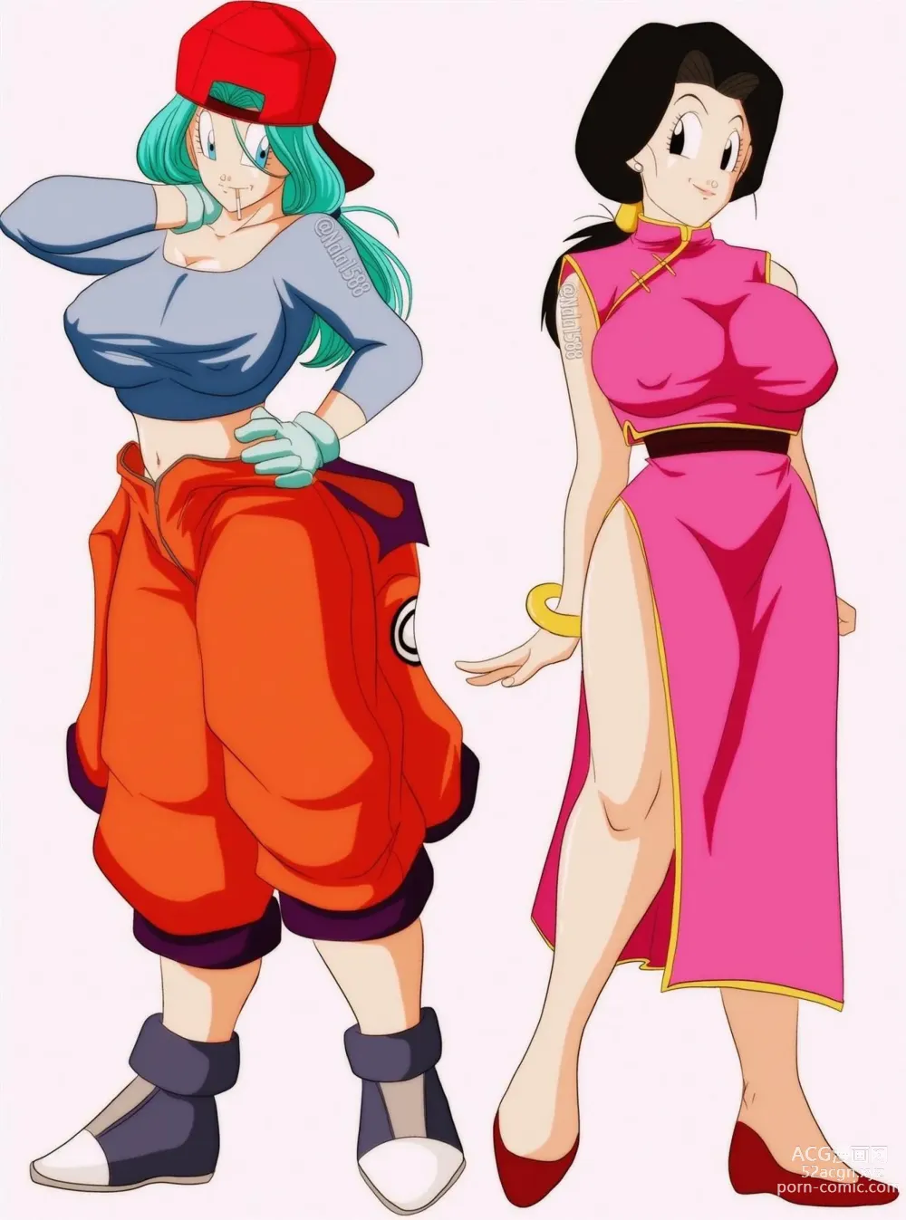 Page 33 of doujinshi Desejo de Bulma Gohan do futuro e bulma