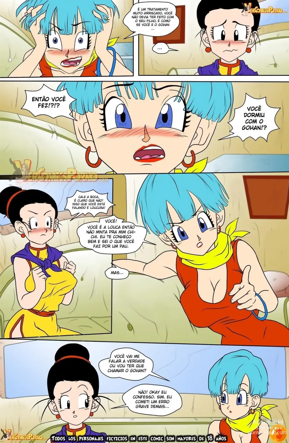 Page 37 of doujinshi Milk Milk 1,  2 e 3 Gohan Chichi Bulma