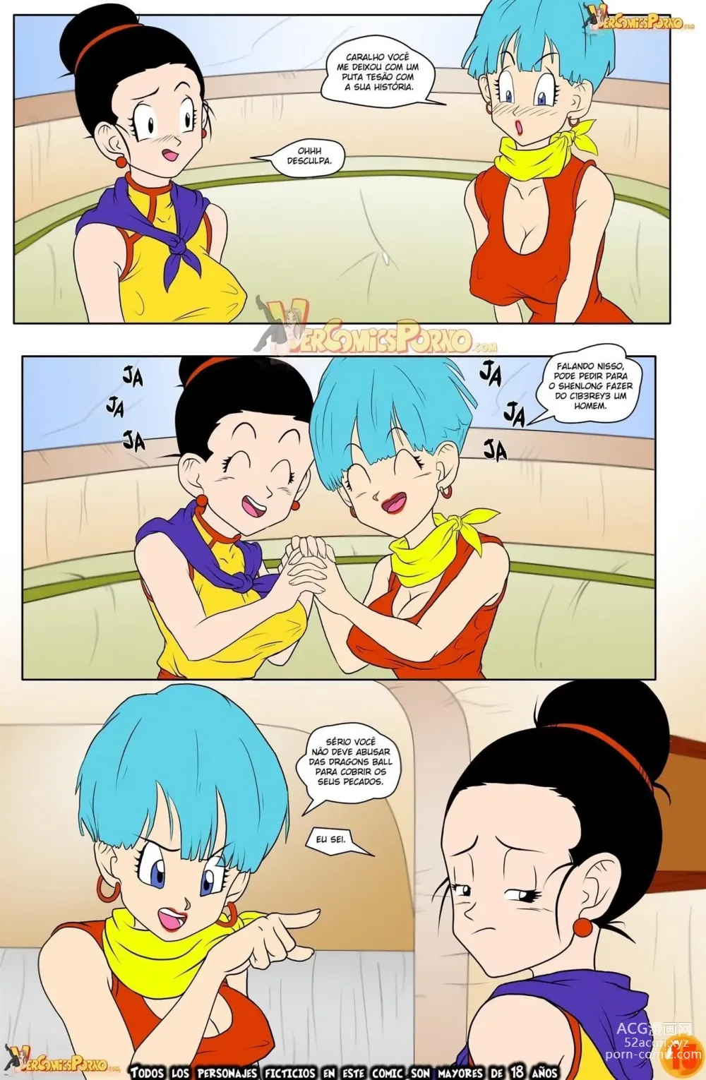 Page 49 of doujinshi Milk Milk 1,  2 e 3 Gohan Chichi Bulma