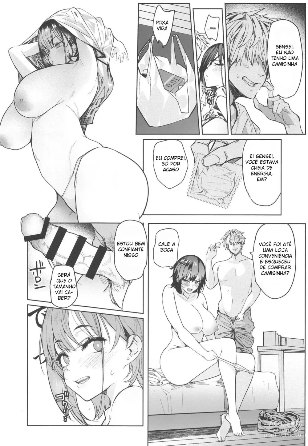 Page 11 of doujinshi Tsuyoki na Tannin Kyoushi Otoshite Mita