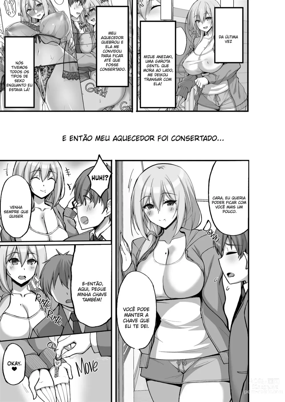 Page 2 of doujinshi Ecchi na Onee-san wa, Suki desu ka? 3 ~Tonari no Onee-san to Ikkagetsukan, Shasei Kanri to Sakusei Seikatsu Hen~