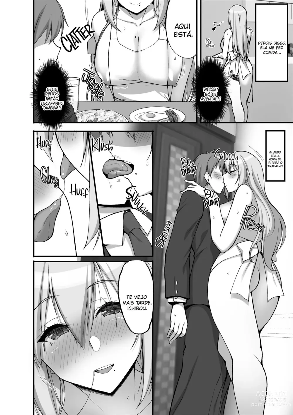 Page 7 of doujinshi Ecchi na Onee-san wa, Suki desu ka? 3 ~Tonari no Onee-san to Ikkagetsukan, Shasei Kanri to Sakusei Seikatsu Hen~