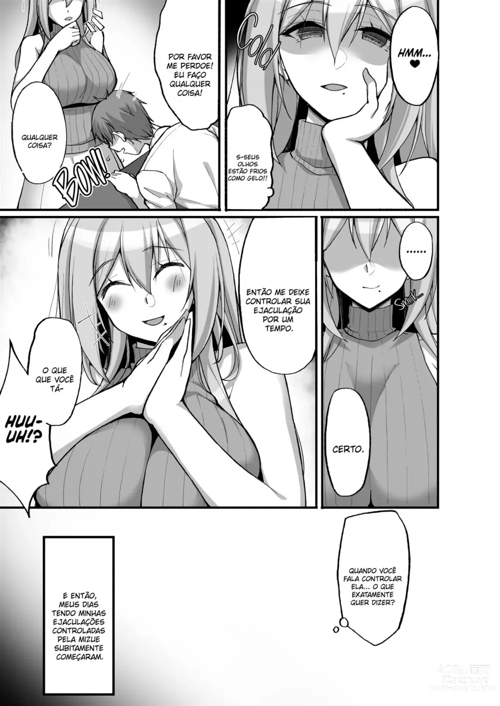 Page 10 of doujinshi Ecchi na Onee-san wa, Suki desu ka? 3 ~Tonari no Onee-san to Ikkagetsukan, Shasei Kanri to Sakusei Seikatsu Hen~