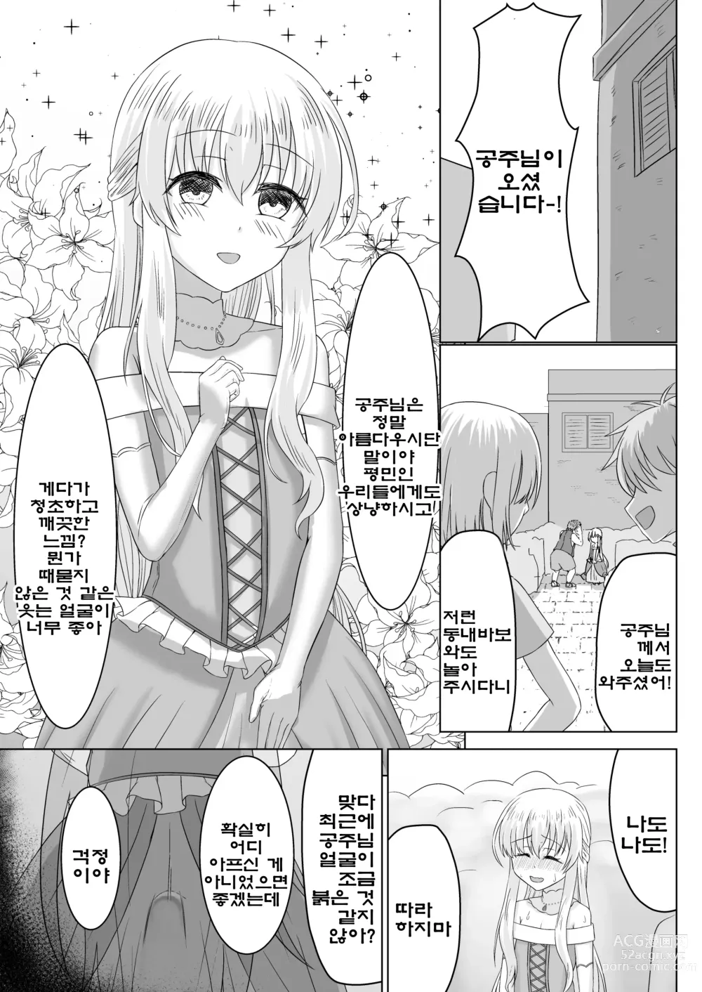 Page 4 of doujinshi 공주님♂의 왕족교육