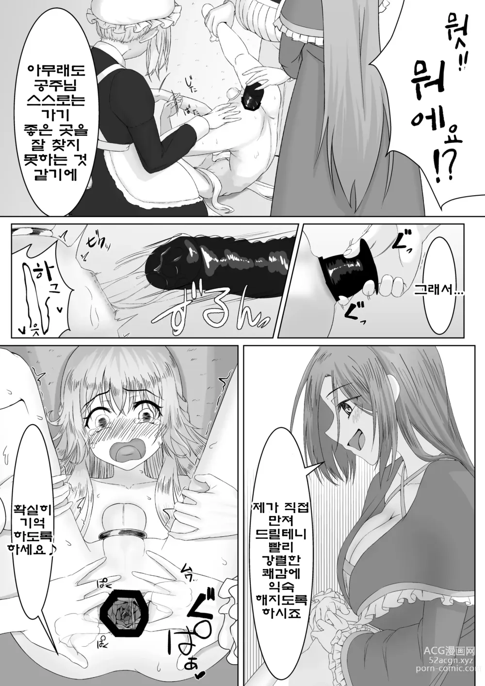 Page 9 of doujinshi 공주님♂의 왕족교육