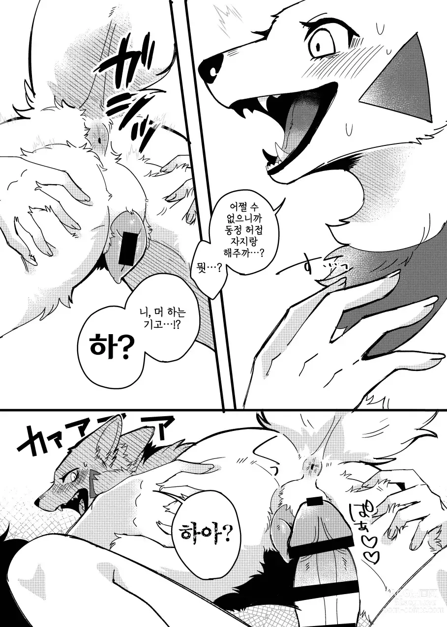 Page 8 of doujinshi メスガキ謎犬をわからせたい