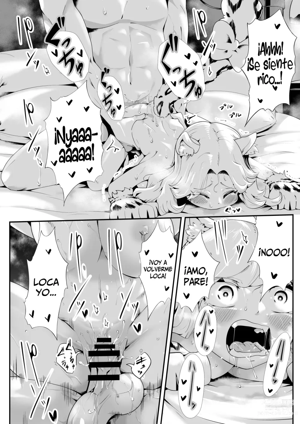 Page 28 of doujinshi Kemokemo Loli Kyonyuu Maid Anata no Yuki-chan Dekiaiki~