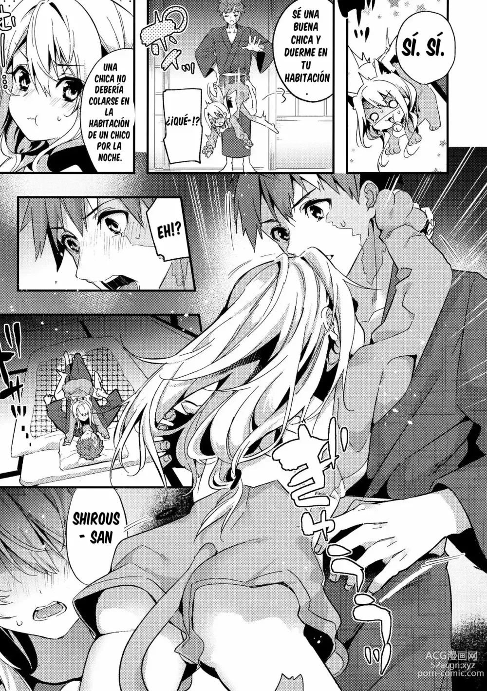 Page 4 of doujinshi Onii-chan, Illya to Shiyo?