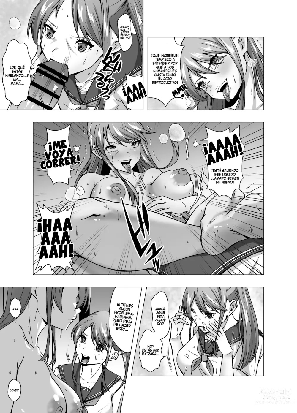 Page 9 of doujinshi Invasión de los Aliens roba pieles