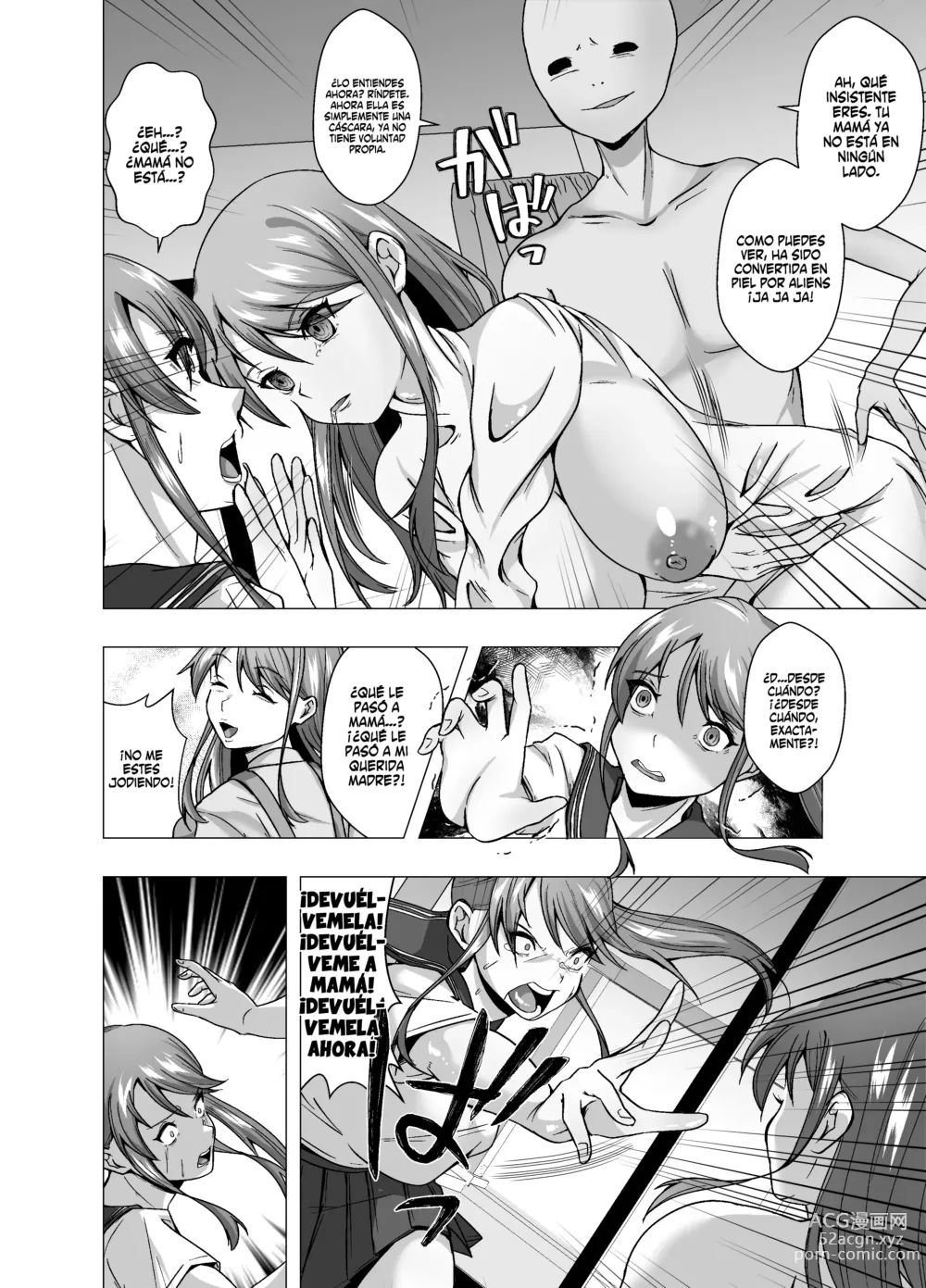 Page 10 of doujinshi Invasión de los Aliens roba pieles