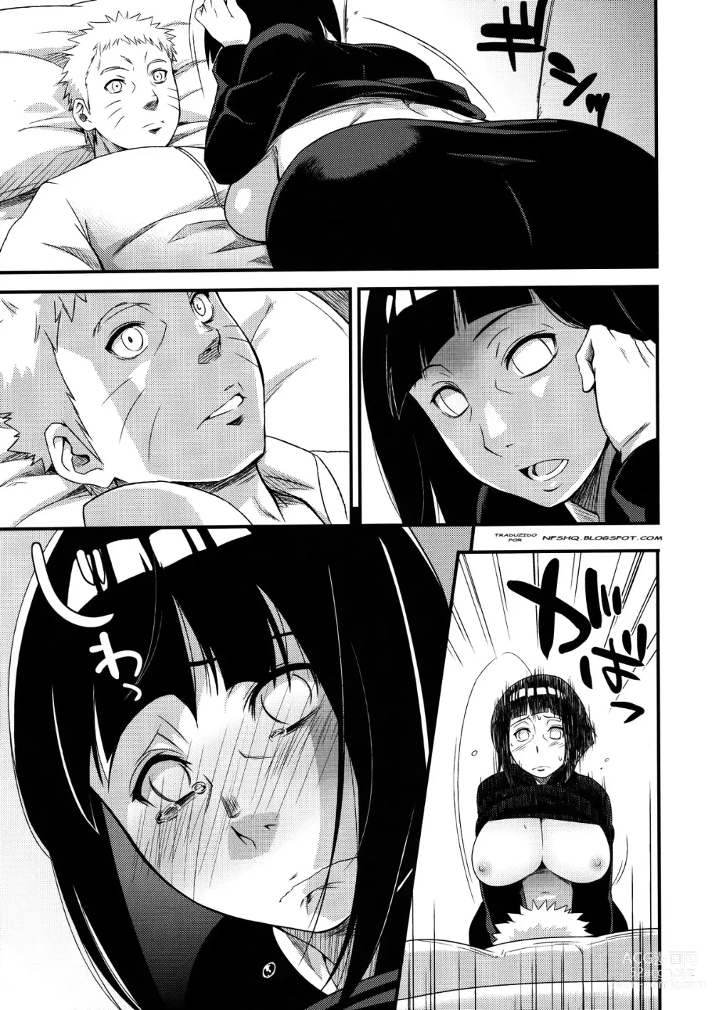 Page 10 of doujinshi Kage Hinata ni Saku Hinata e Naruto