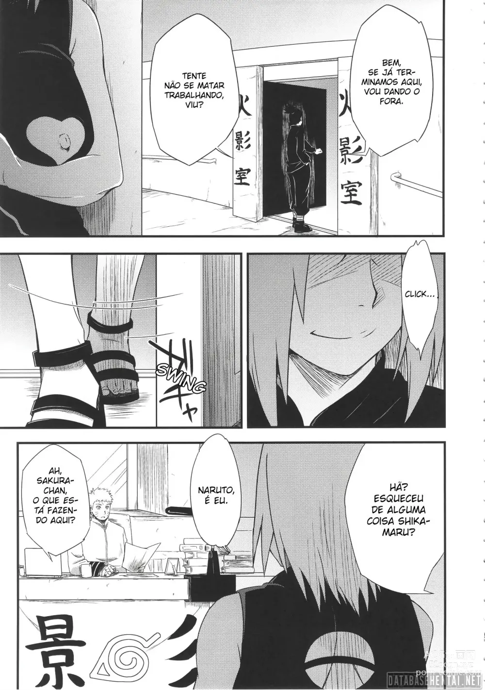 Page 2 of doujinshi Konoha-don Aigake