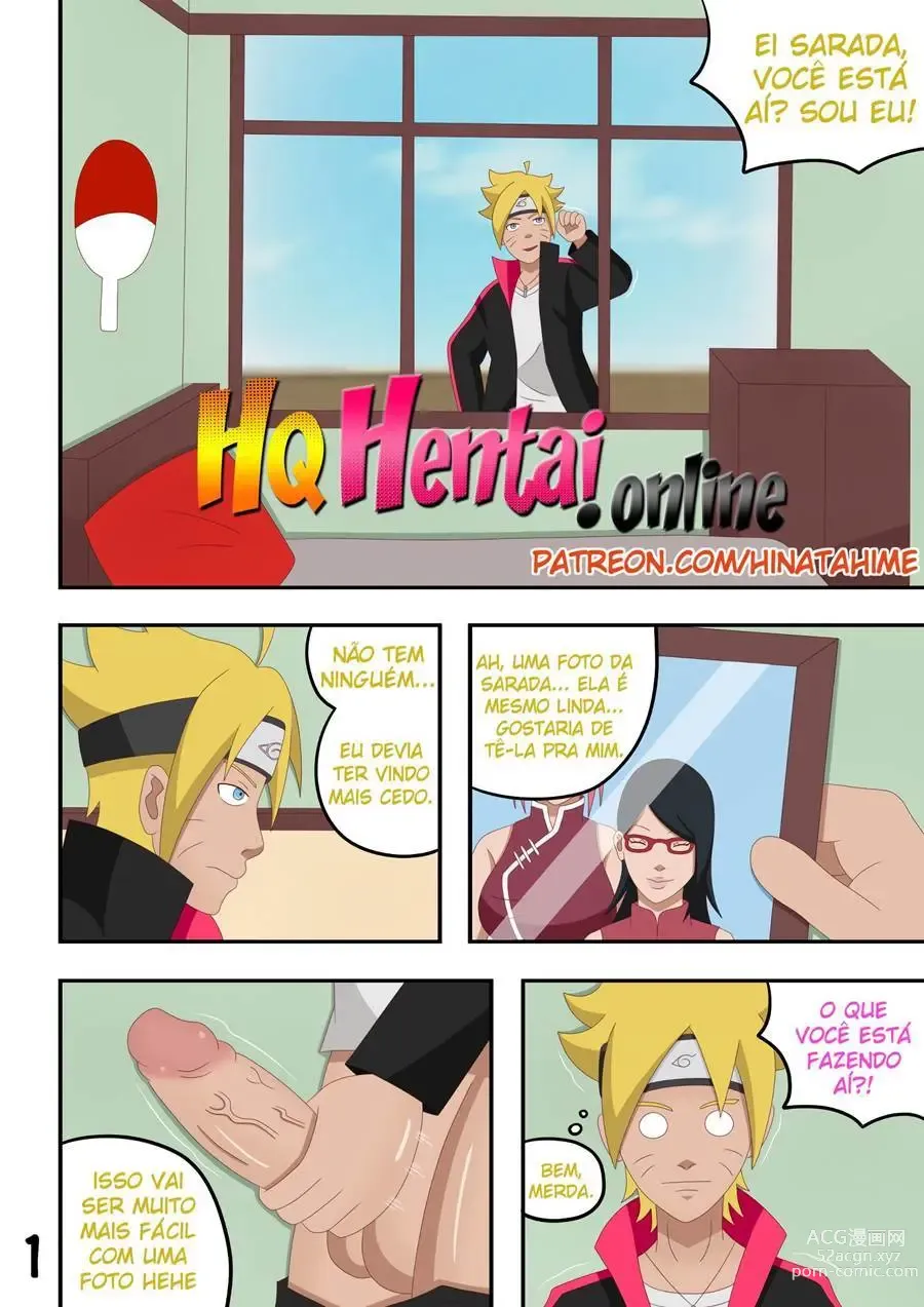 Page 2 of doujinshi Aventuras sexuais da família Uzumaki Hinata Hime