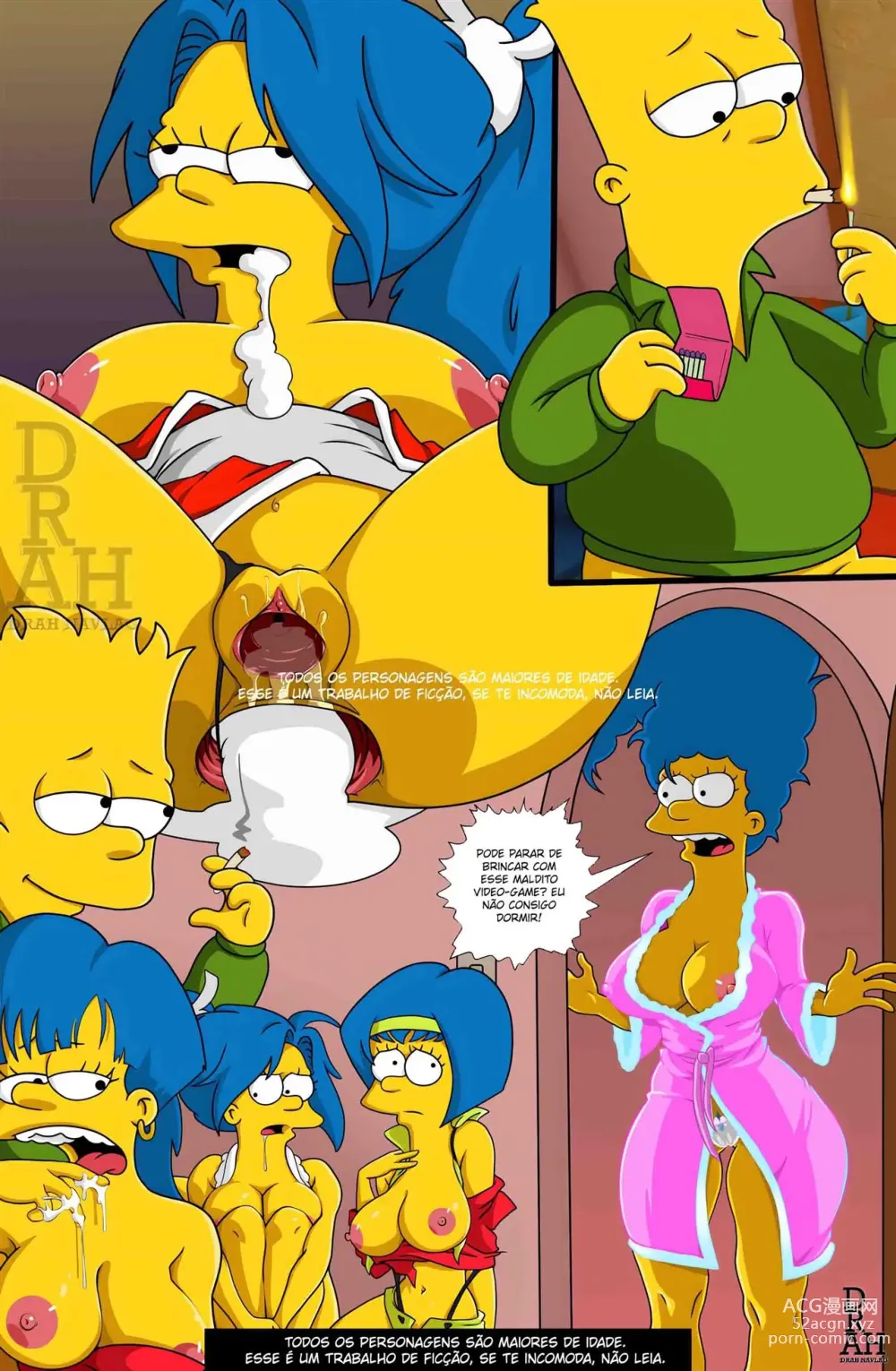 Page 8 of doujinshi O Jogo Sexual de Bart