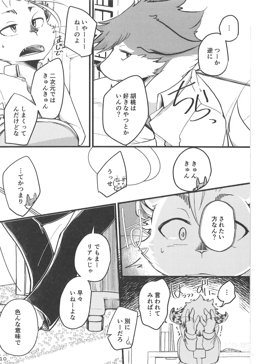 Page 9 of doujinshi Fudanshi-Kun ha Koi o Suru 01