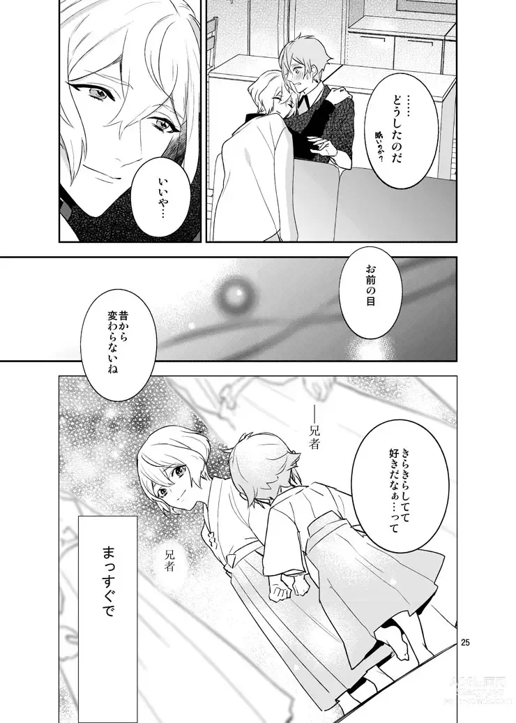 Page 22 of doujinshi Hoshi no shita de