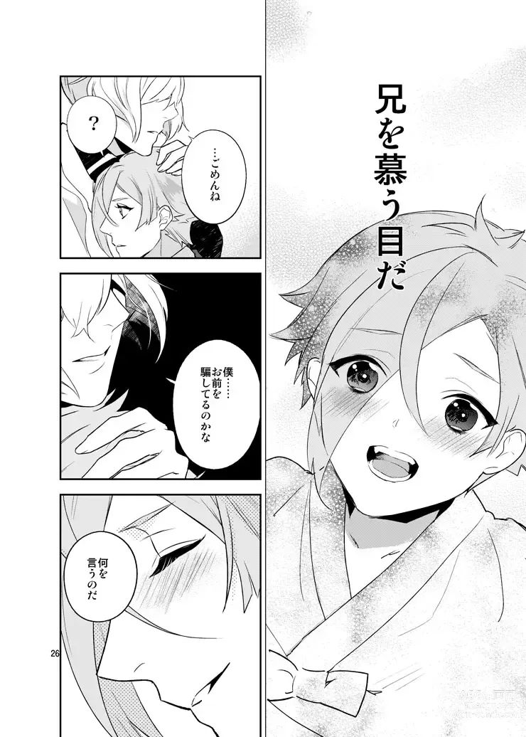 Page 23 of doujinshi Hoshi no shita de