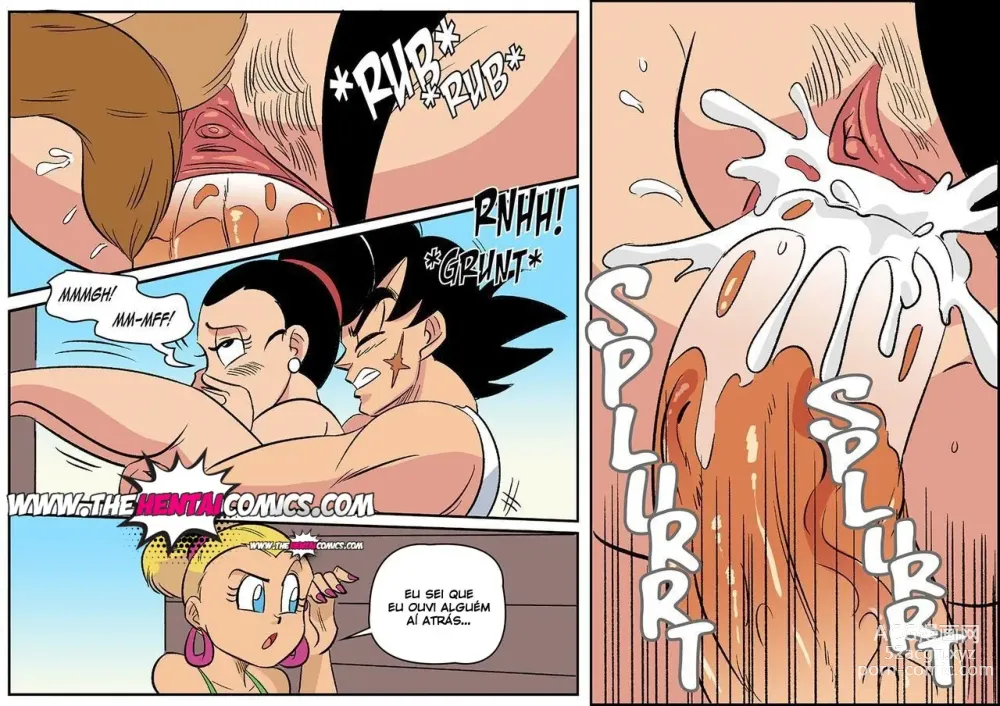 Page 15 of doujinshi funsexydragonball Summer Paradise 1 e 2 Bulma rei vegeta Chichi Bardock