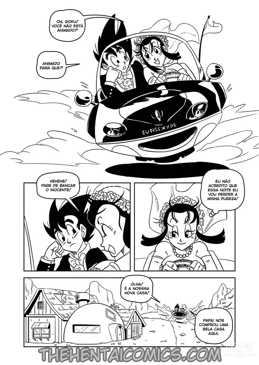 Page 2 of doujinshi funsexydb Goku e Chichi Lua de mel