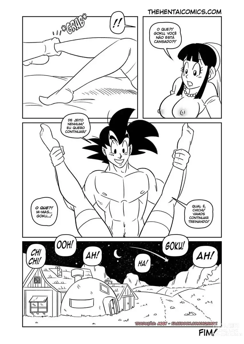 Page 23 of doujinshi funsexydb Goku e Chichi Lua de mel