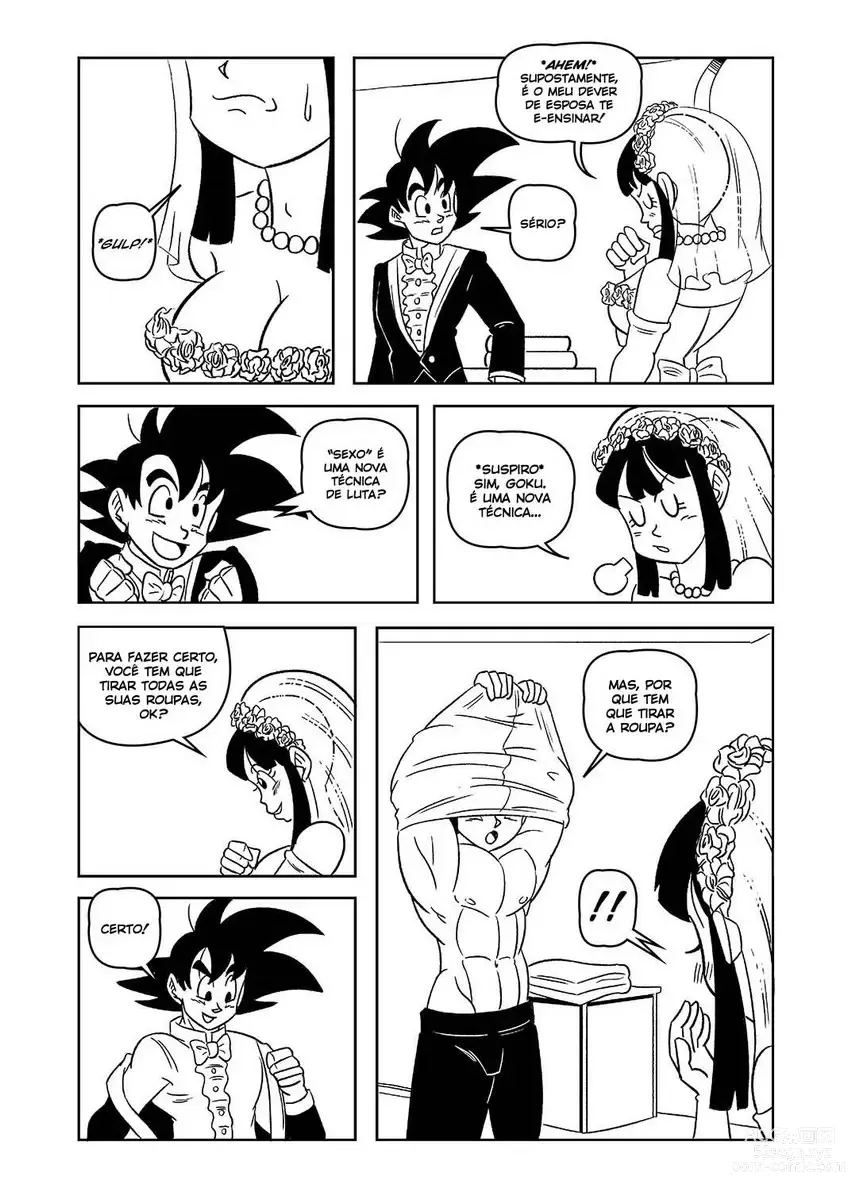 Page 6 of doujinshi funsexydb Goku e Chichi Lua de mel