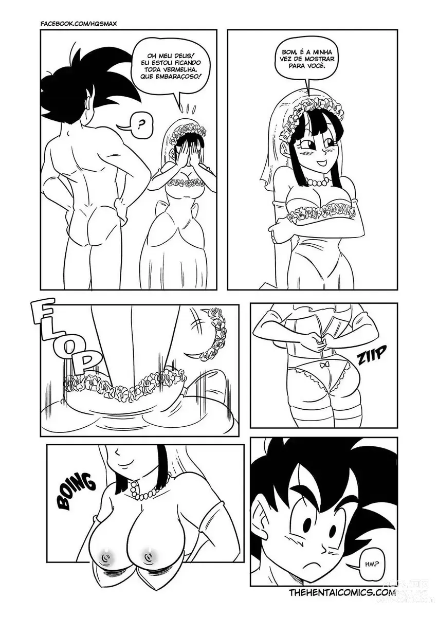 Page 7 of doujinshi funsexydb Goku e Chichi Lua de mel