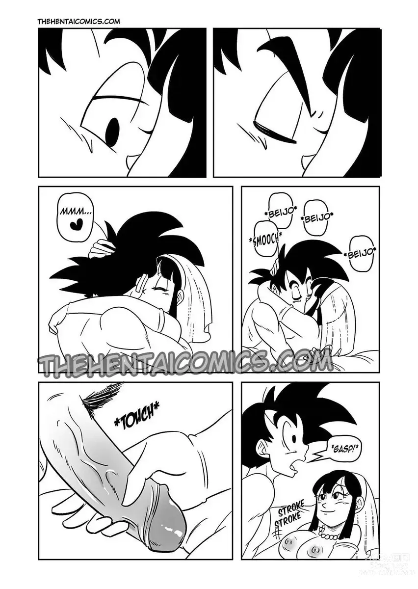 Page 10 of doujinshi funsexydb Goku e Chichi Lua de mel