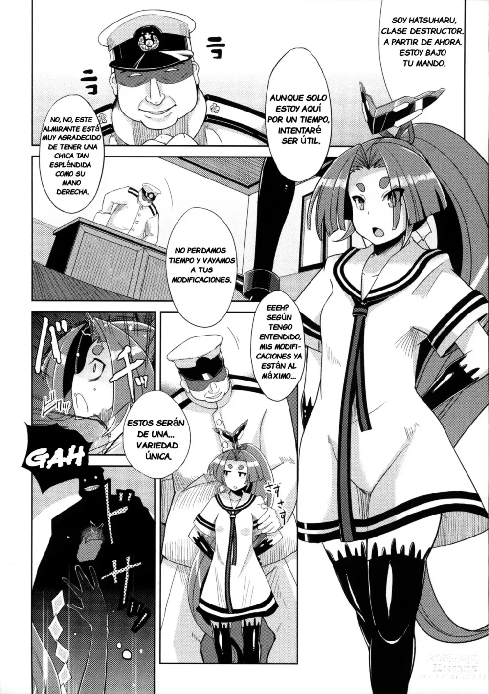 Page 4 of doujinshi Dorei Shoufukan Hatsuharu