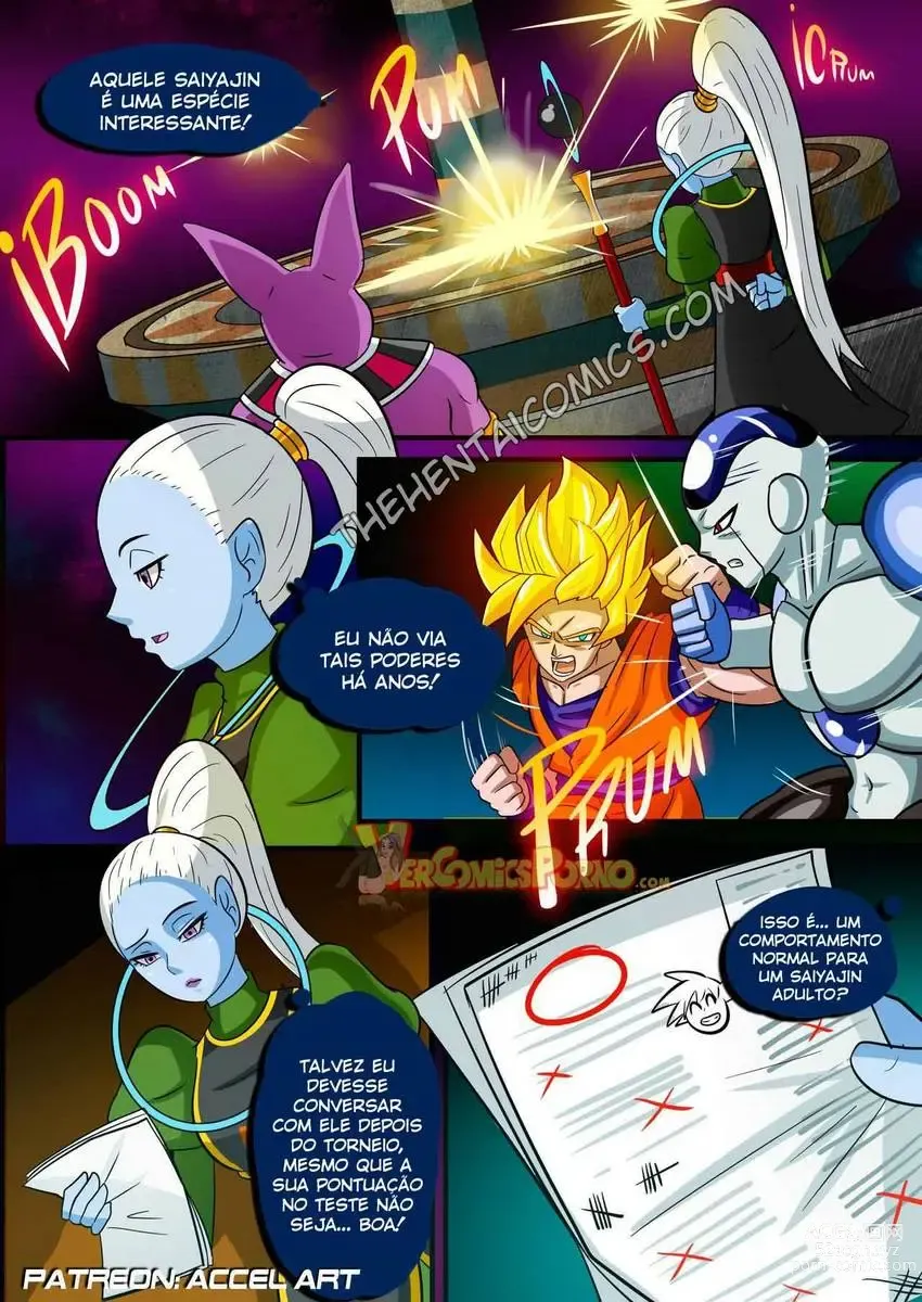 Page 2 of doujinshi Goku e Vados No Treinamento Sexual