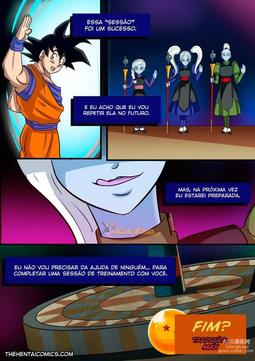 Page 21 of doujinshi Goku e Vados No Treinamento Sexual