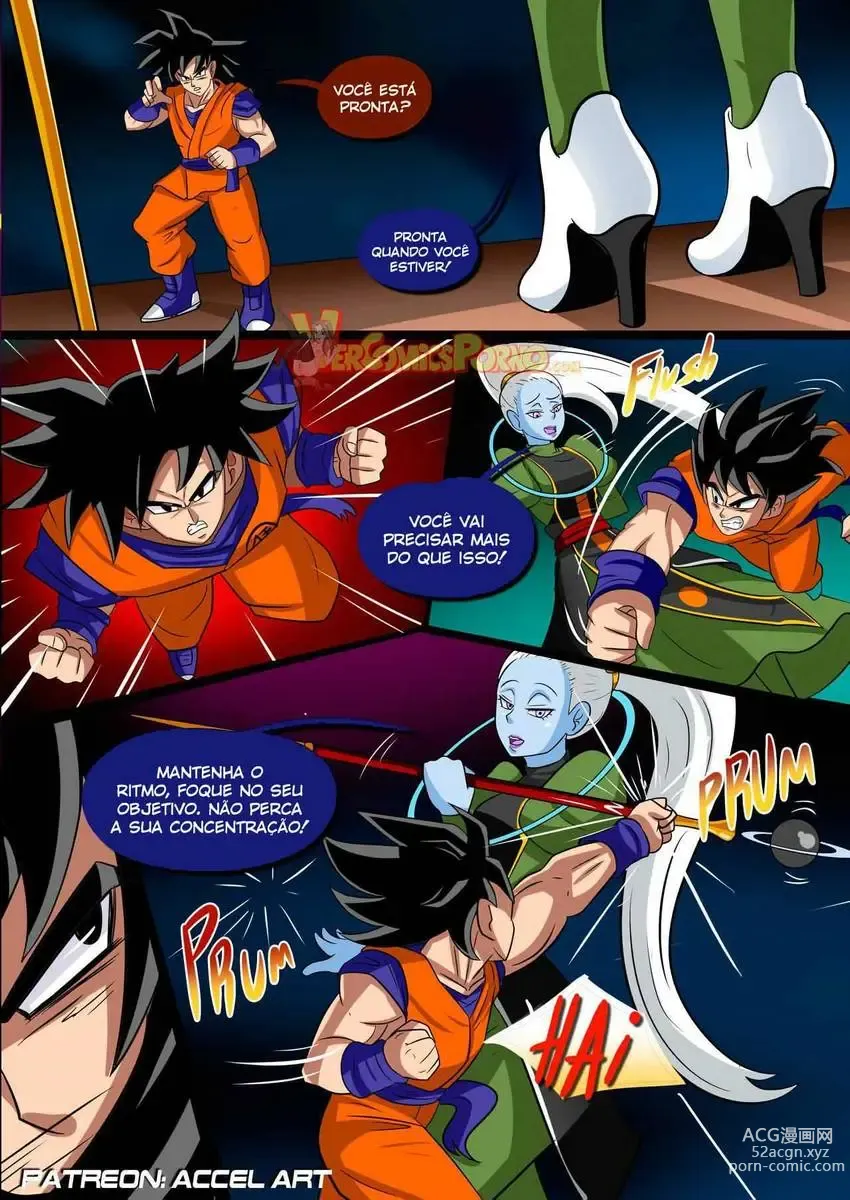 Page 4 of doujinshi Goku e Vados No Treinamento Sexual