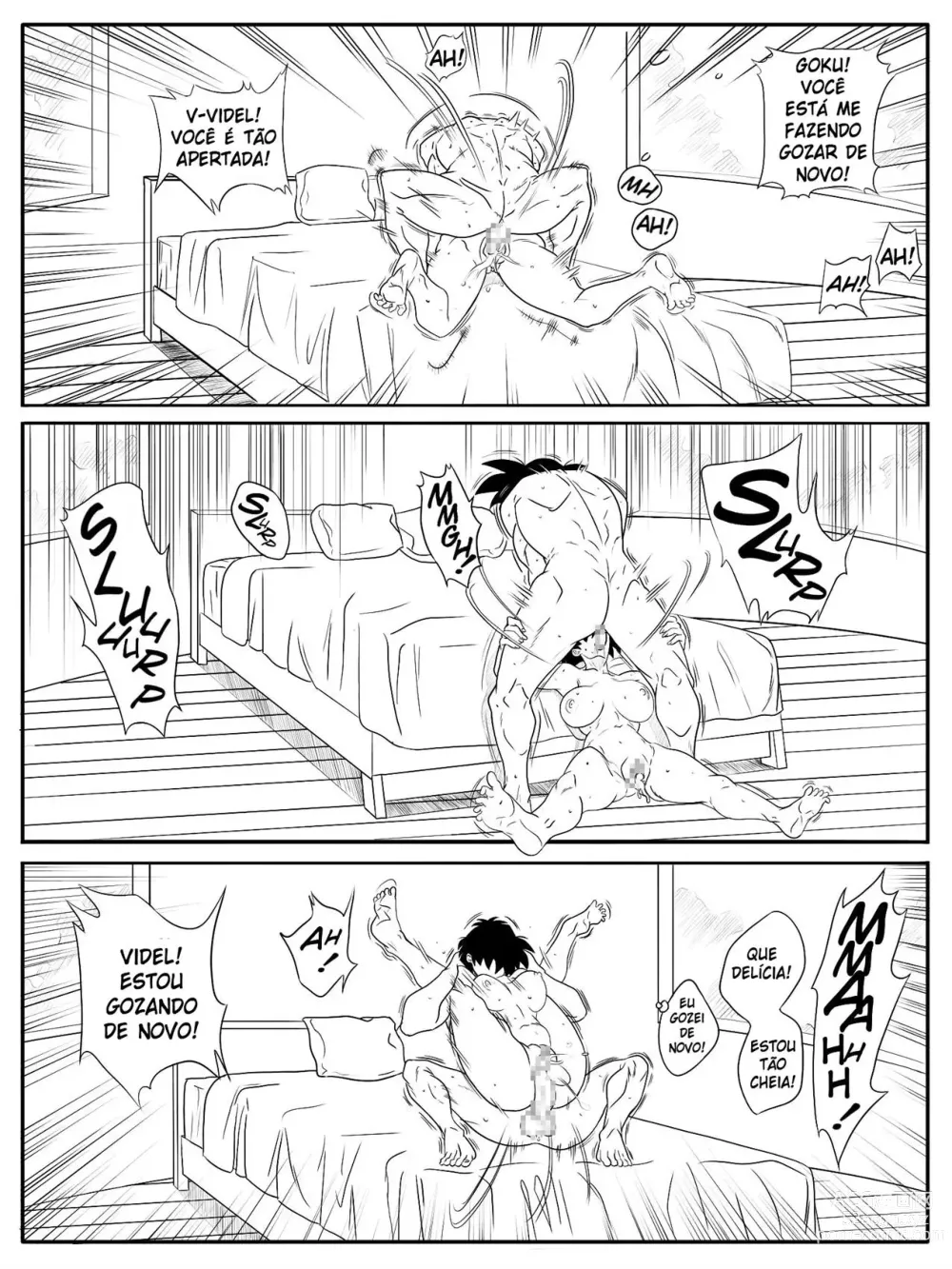 Page 25 of doujinshi Sloghy Goku e Videl treinamento