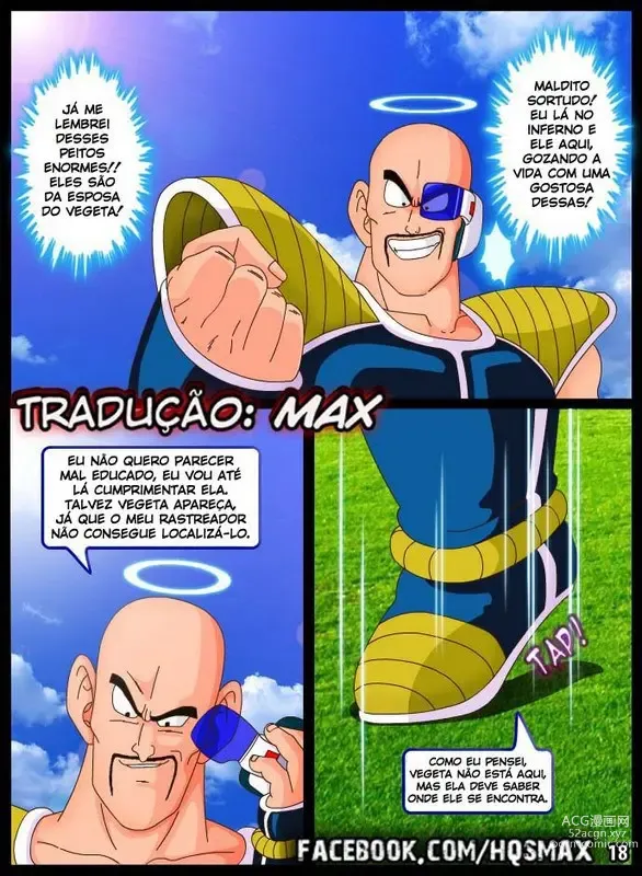 Page 18 of doujinshi Dragon Ball a vingança de Nappa