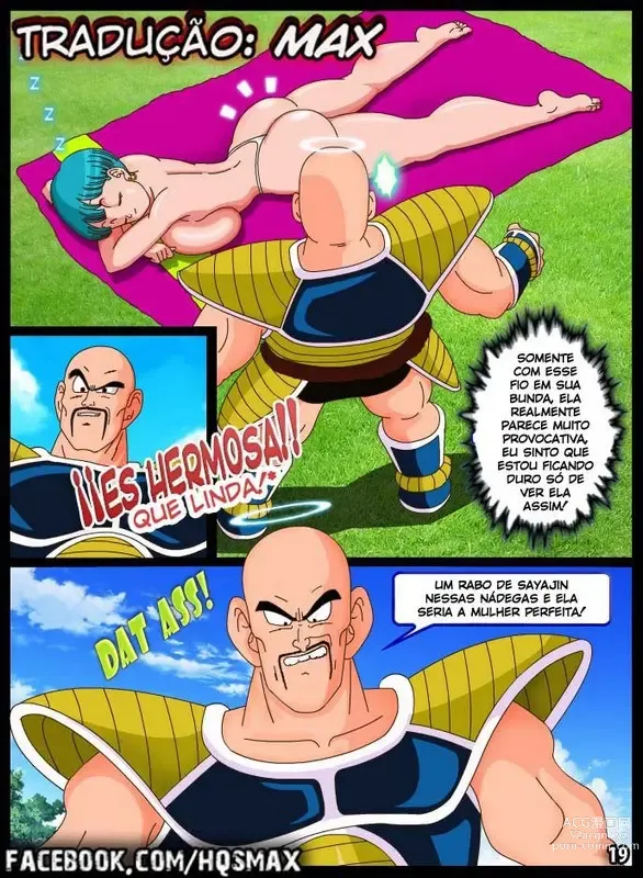 Page 19 of doujinshi Dragon Ball a vingança de Nappa