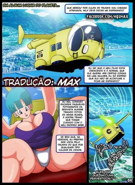 Page 4 of doujinshi Dragon Ball a vingança de Nappa