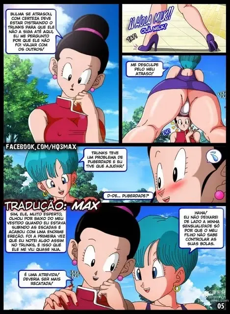 Page 5 of doujinshi Dragon Ball a vingança de Nappa