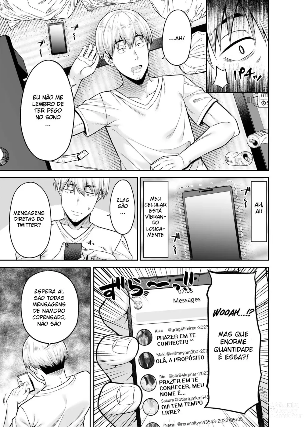 Page 4 of doujinshi Reversed Compensated Dating ~A World Where I Get Bought~