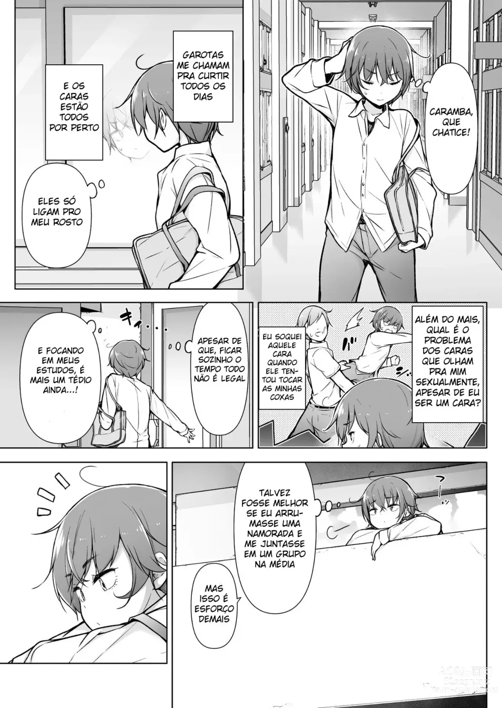 Page 4 of doujinshi Otokonoko Doushi