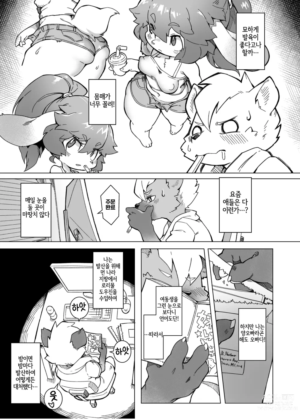 Page 4 of doujinshi 俺は妹には手を出さないっ！