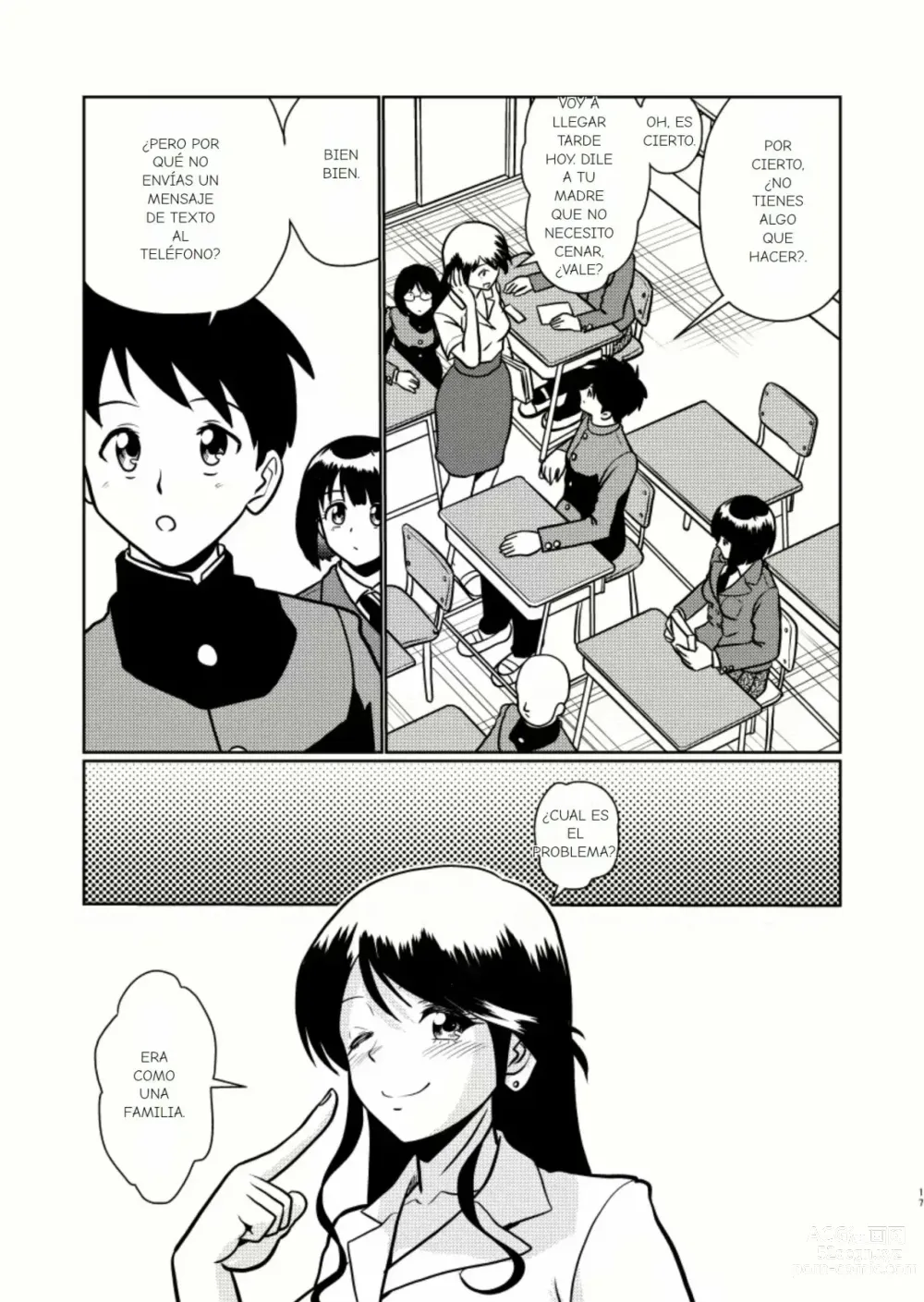 Page 18 of doujinshi ¿Es Buena la Nueva Familia？(1) ¿Estás seguro de esto? Será Malo si los Vecinos se Enteran