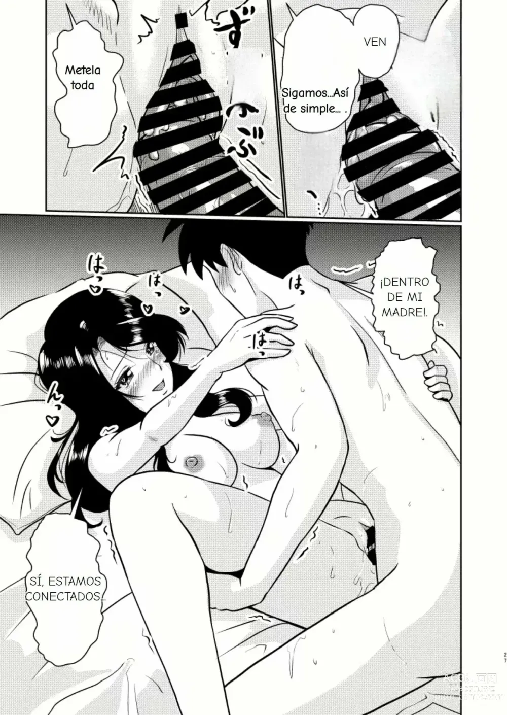 Page 28 of doujinshi ¿Es Buena la Nueva Familia？(1) ¿Estás seguro de esto? Será Malo si los Vecinos se Enteran