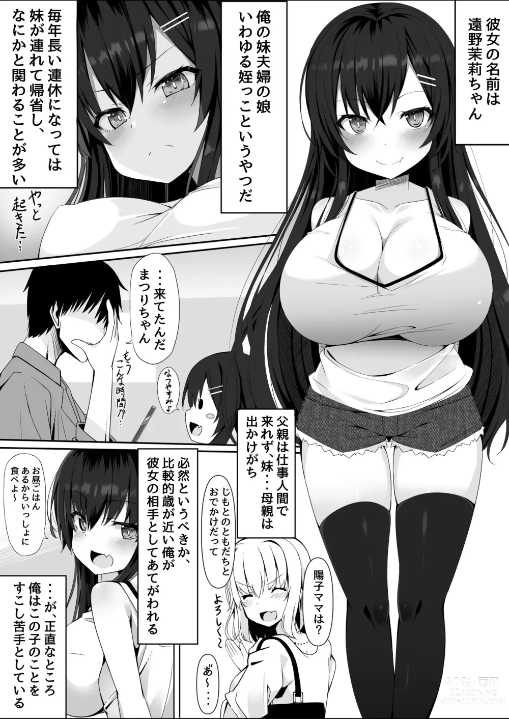 Page 2 of doujinshi Muchi de Muchimuchi na Bakunyuu JC Mei to Ikioi de Yatteshimattara Dohamari Shiteshimatta Ohanashi