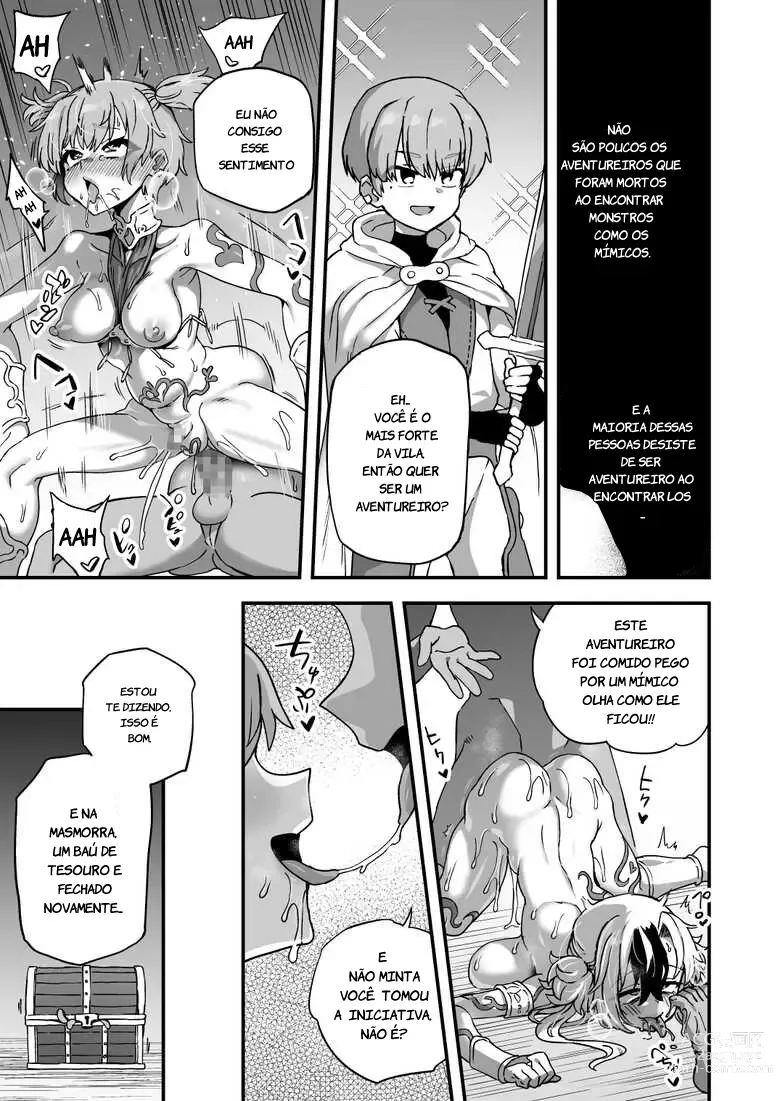 Page 4 of doujinshi Cuidado com os mímicos.