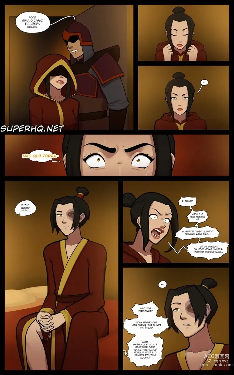 Page 37 of doujinshi Azula- the booling rock